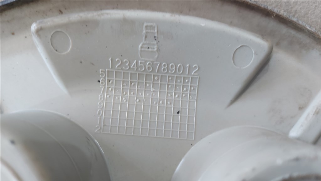 Fiat DUCATO 06- 15" colos col gyári kerék dísztárcsa jel embléma 7076 1358875080 7. kép