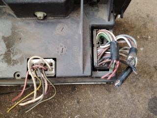 Land Rover Range Rover II Fűtéskapcsoló (manuális klímás) *144083* 3. kép