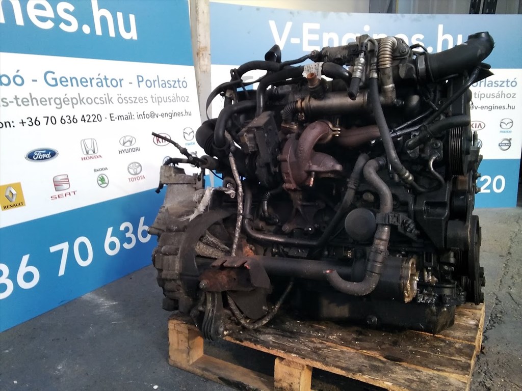 Ford 1,8TDCI QYWA bontott motor  2. kép