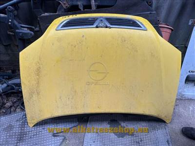 Opel Zafira A motorháztető- géptető - sárga 