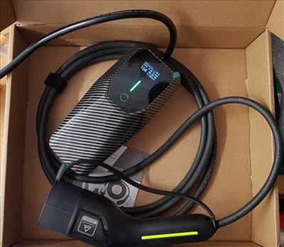 Eladó új 4m EVSE EV töltő Type 2 1 fázis (3, 6kw) 6-16A EU dugó elektromos járműhöz