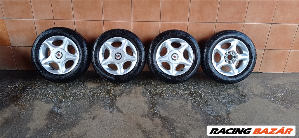WSL 14" ALUFELNI 4X100 NYÁRI 185/60R14 GUMIVAL OLCSÒN!!! 1. kép