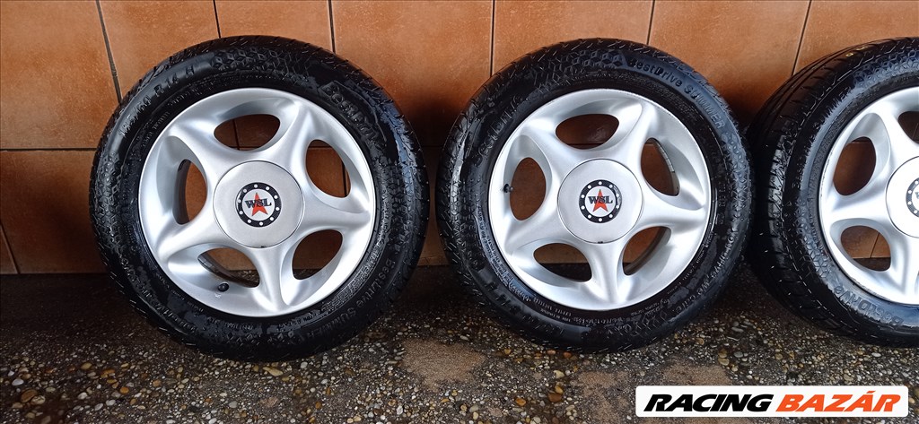 WSL 14" ALUFELNI 4X100 NYÁRI 185/60R14 GUMIVAL OLCSÒN!!! 2. kép
