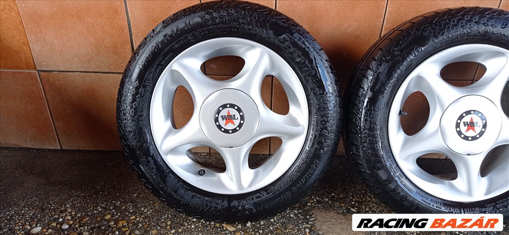 WSL 14" ALUFELNI 4X100 NYÁRI 185/60R14 GUMIVAL OLCSÒN!!! 4. kép