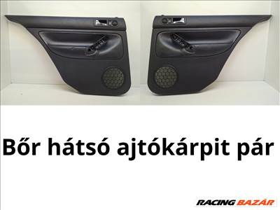 Volkswagen Bora hátsó ajtókárpit pár, bőr (26080) 1j4868074