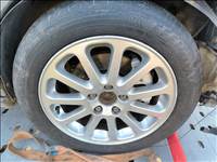  5x108  16" Volvo alufelni, rajta 205/55 használt Goodyear nyári gumi