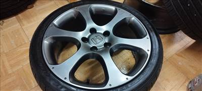  18" használt (gyári felni) alufelni, rajta 225/40 használt Falken nyári gumi gumi 