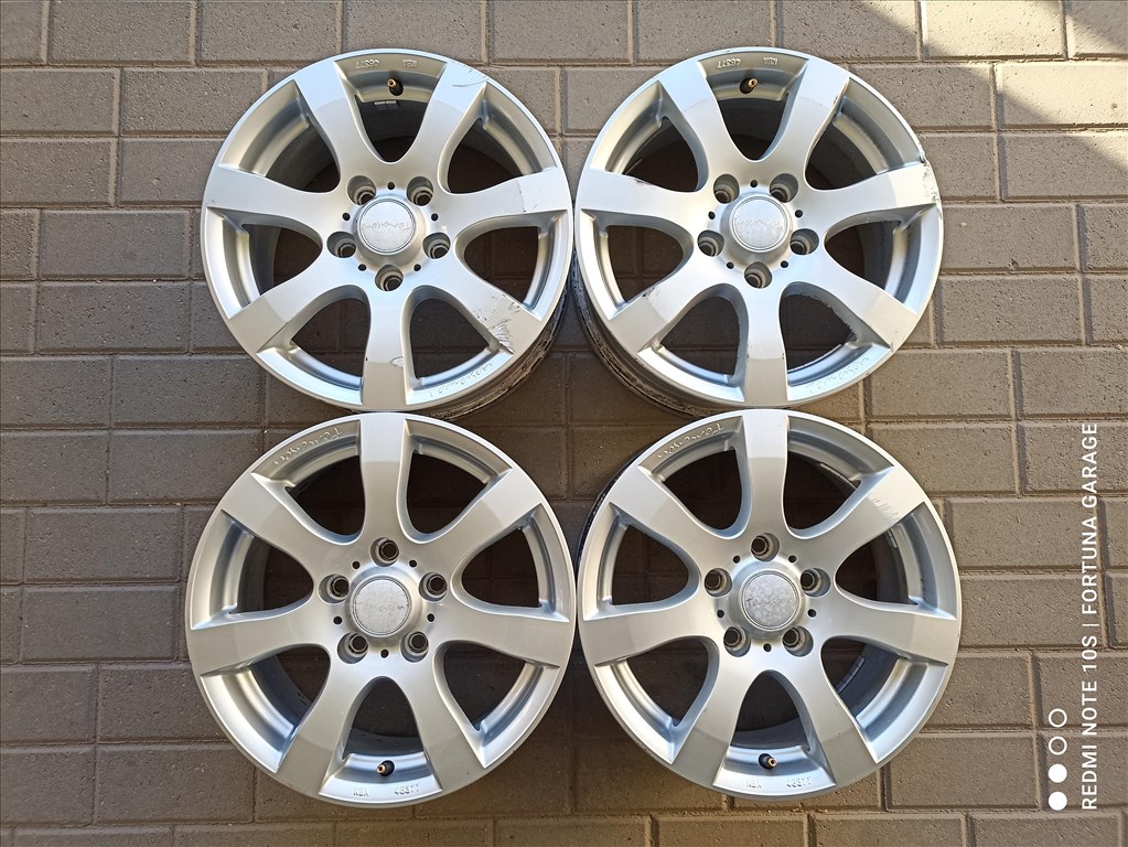 5x112 15" Tomason használt alufelni garnitúra 1. kép