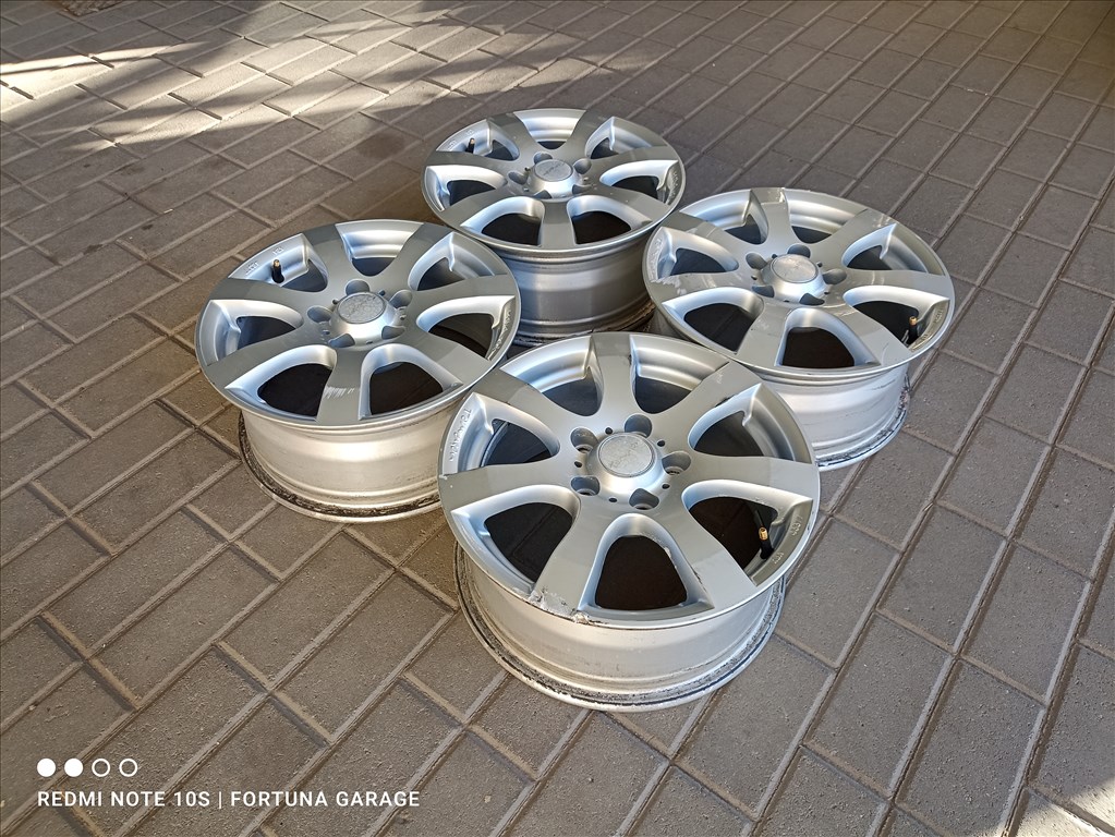 5x112 15" Tomason használt alufelni garnitúra 2. kép