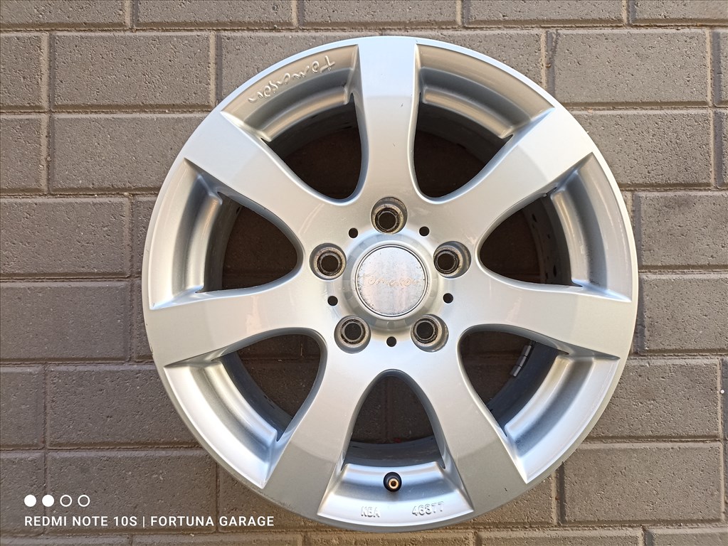 5x112 15" Tomason használt alufelni garnitúra 4. kép