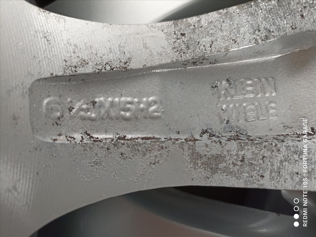 5x112 15" Tomason használt alufelni garnitúra 7. kép