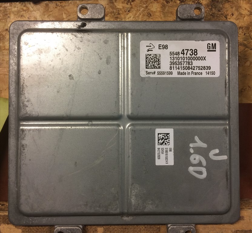 Opel astra J 1.6 cdti motorvezérlő, ECU 55484738 1. kép