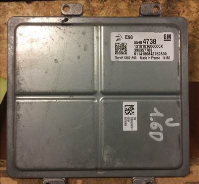 Opel astra J 1.6 cdti motorvezérlő, ECU 55484738
