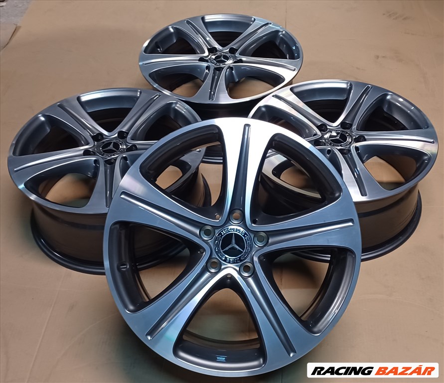  Új/demó Mercedes W213 E klasse alufelnik 5x112 8x18 ET43 4db 2. kép