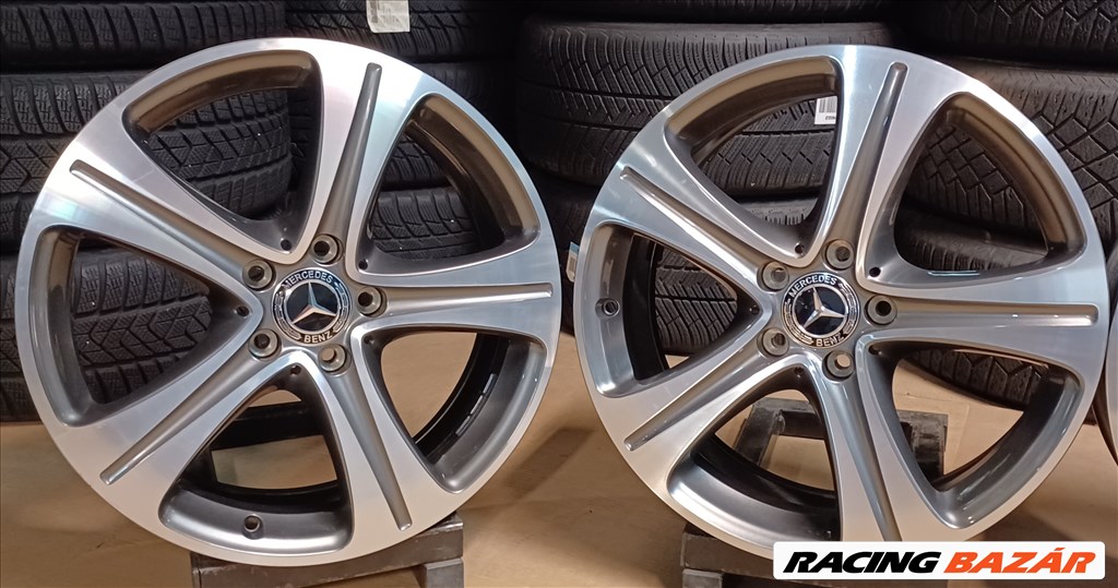  Új/demó Mercedes W213 E klasse alufelnik 5x112 8x18 ET43 4db 4. kép