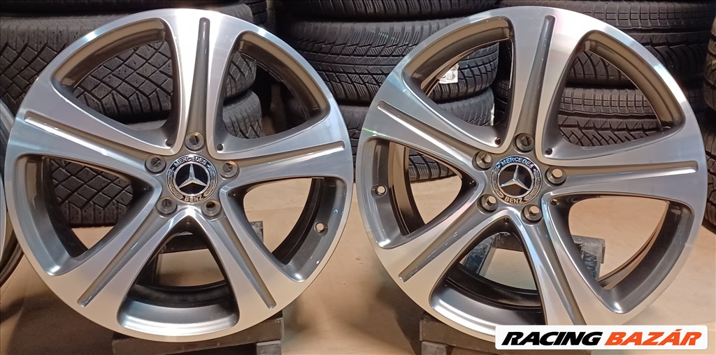  Új/demó Mercedes W213 E klasse alufelnik 5x112 8x18 ET43 4db 5. kép