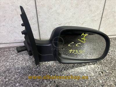 Opel Corsa C jobb visszapillantó tükör - ezüst elektromos állítású