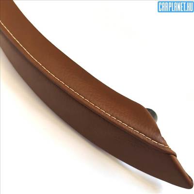 BMW X5 X6 (E70/E71) ajtóbehúzó, kapaszkodó külső bőrözött borítás nyereg barna