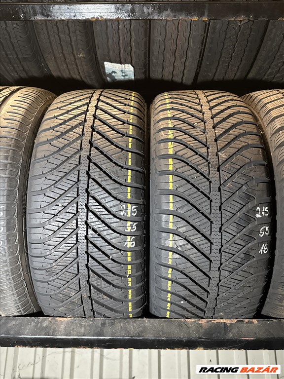 215/55 R16 Goodyear Vector 4Seasons 94V | 7mm | 2 db | DOT: 3616 1. kép