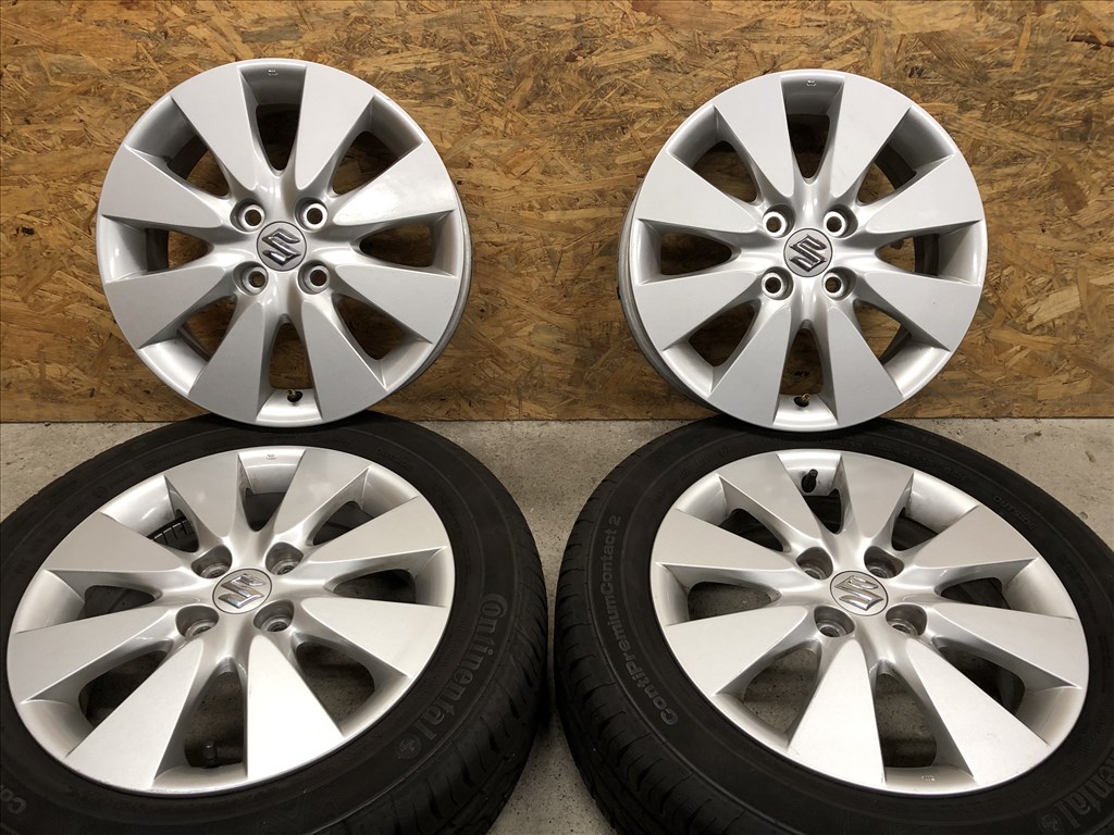  4x100 lyukosztású 5,5J 15colos (gyári felni) alufelni Suzuki Splash, Swift 15 col 2. kép