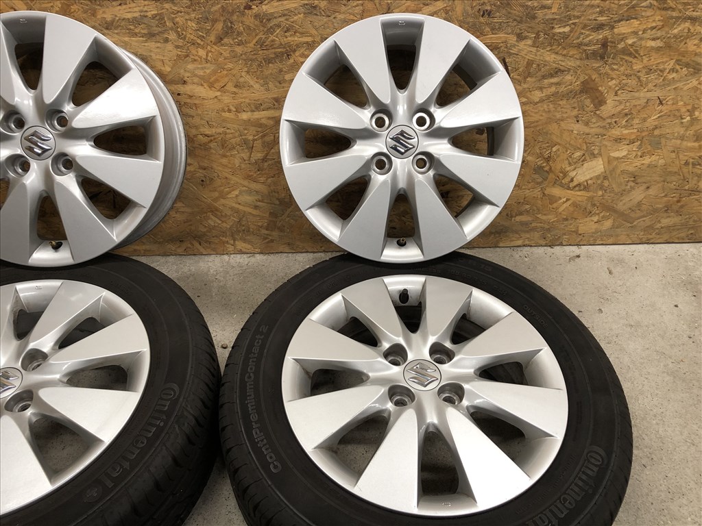  4x100 lyukosztású 5,5J 15colos (gyári felni) alufelni Suzuki Splash, Swift 15 col 4. kép