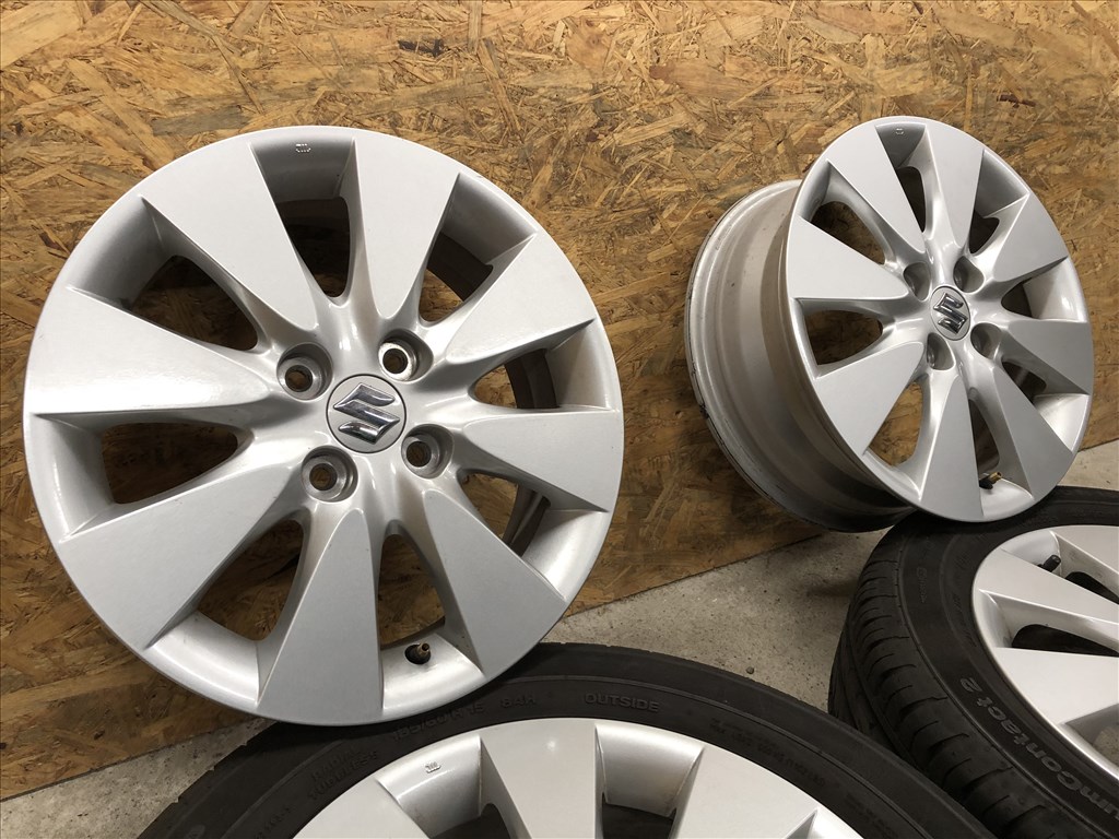  4x100 lyukosztású 5,5J 15colos (gyári felni) alufelni Suzuki Splash, Swift 15 col 5. kép