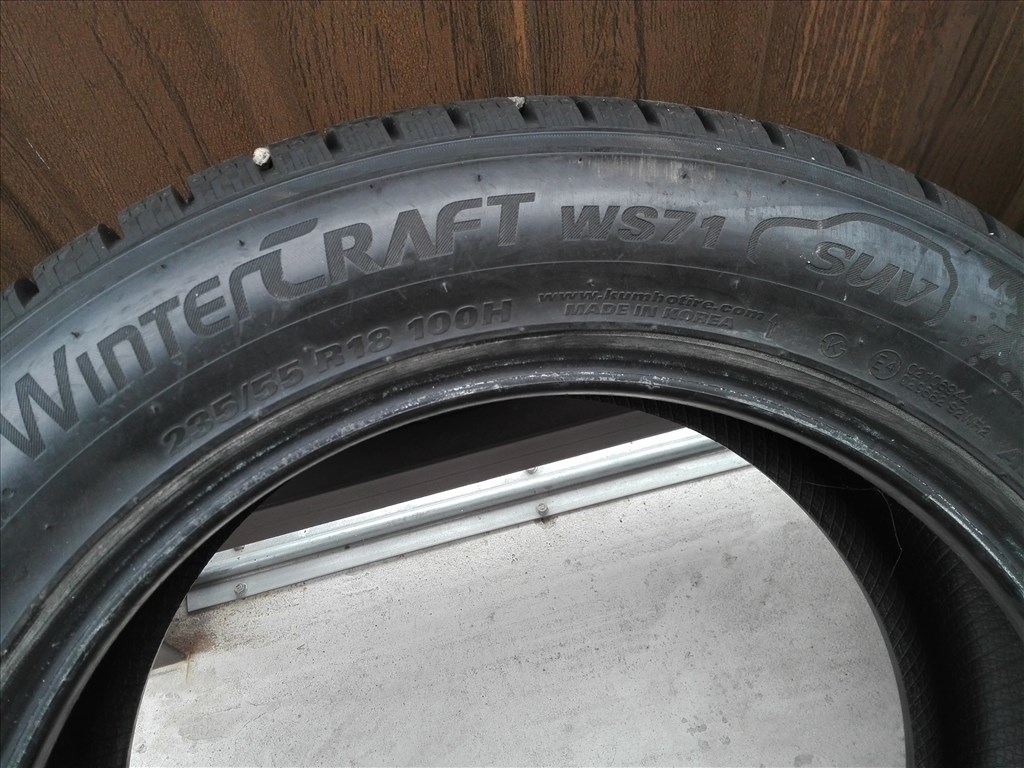 235/55R18 ÚJ Kumho téli gumi garnitúra 235/55 r18 8. kép