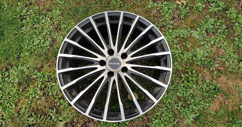  MAK STARLIGHT - ICE BLACK 5x112 lyukosztású 8,5JJ 19"  használt alufelni 1. kép