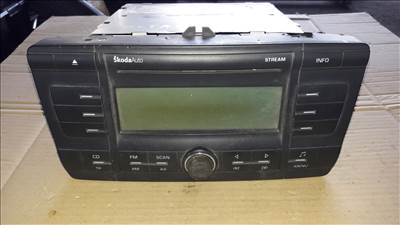 Skoda Octavia II Rádiós CD Lejátszó 1Z0 035 161 B