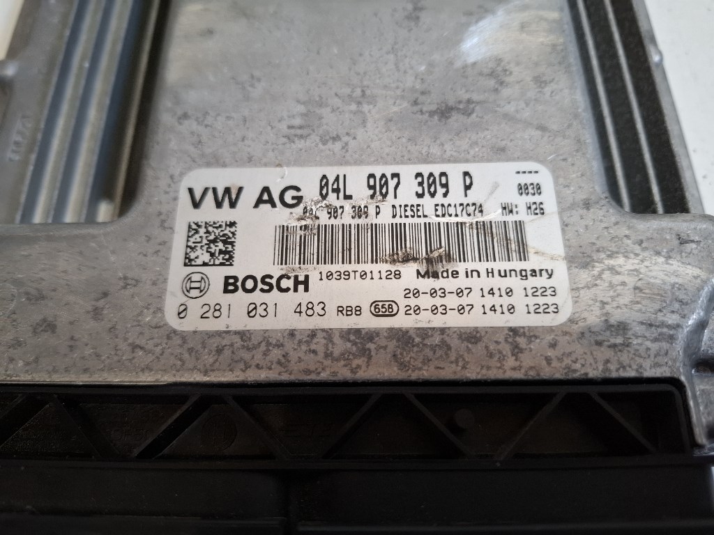 Skoda Karoq  motorvezérlõ 04L907309P 0281031483 3. kép
