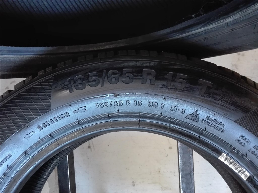 185/65R15 Continental téli gumi garnitúra 185/65 R15 6. kép