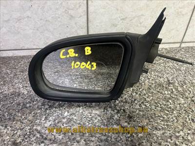 Opel Corsa B bal visszapillantó tükör - fekete mechanikus állítású