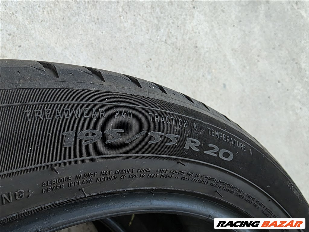 195/55R20 Michelin garnitúra újszerű állapotban eladó! 7. kép