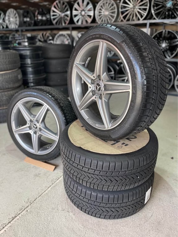  Mercedes Amg W205 gyári 18” téli alufelni 2. kép