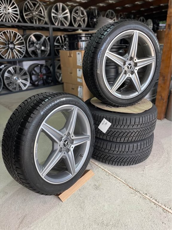  Mercedes Amg W205 gyári 18” téli alufelni 3. kép