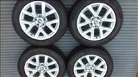 5x112 osztású 17" újszerű (gyári felni) BMW X1 X2 alufelni + TPMS rajta 205/60 Pirelli téli gumi