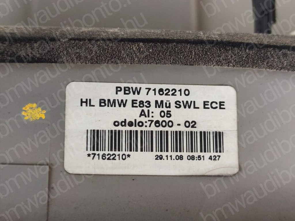BMW X3 (E83) Jobb külső hátsó lámpa (7162210, 63217162210) 2. kép