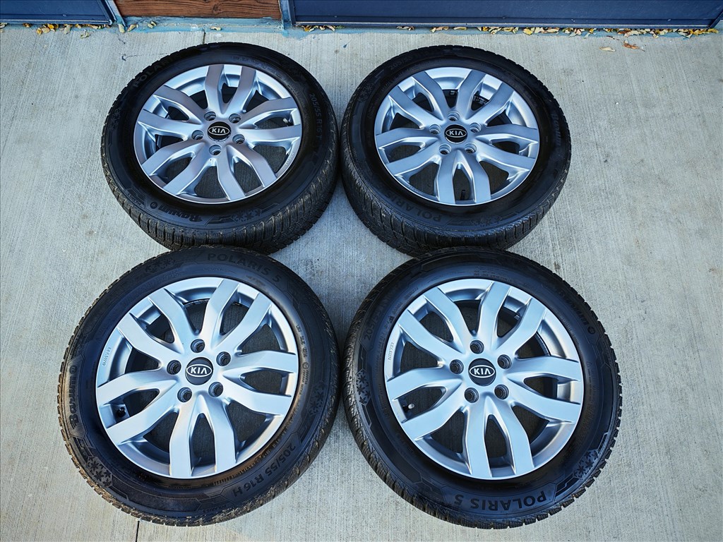 16" 5x114,3 Kia Ceed, Hyundai I30 alufelni szett téligumikkal +TPMS! 2. kép