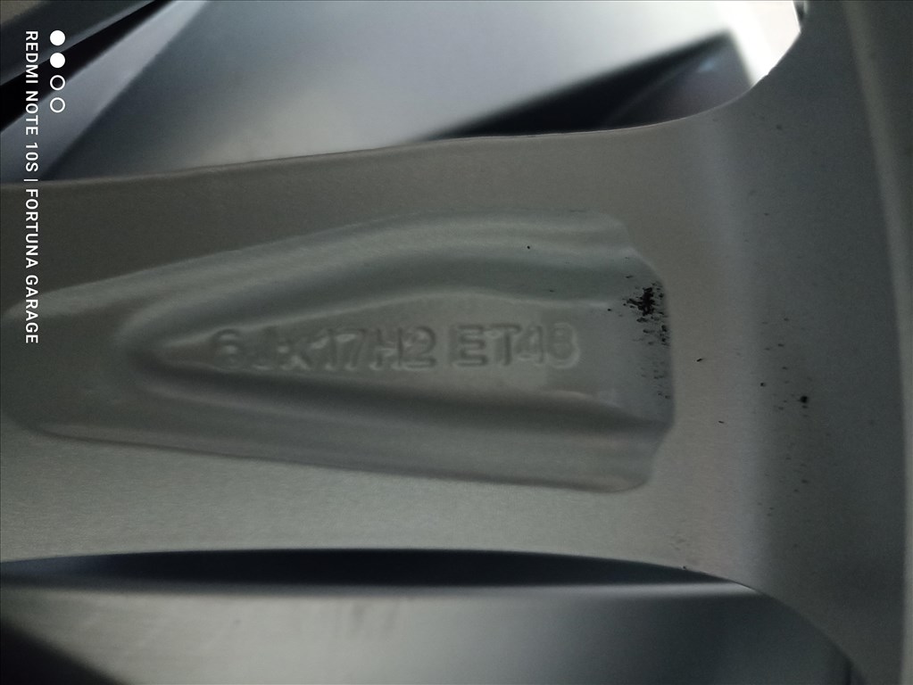 5x112 17" Skoda használt alufelni garnitúra 8. kép