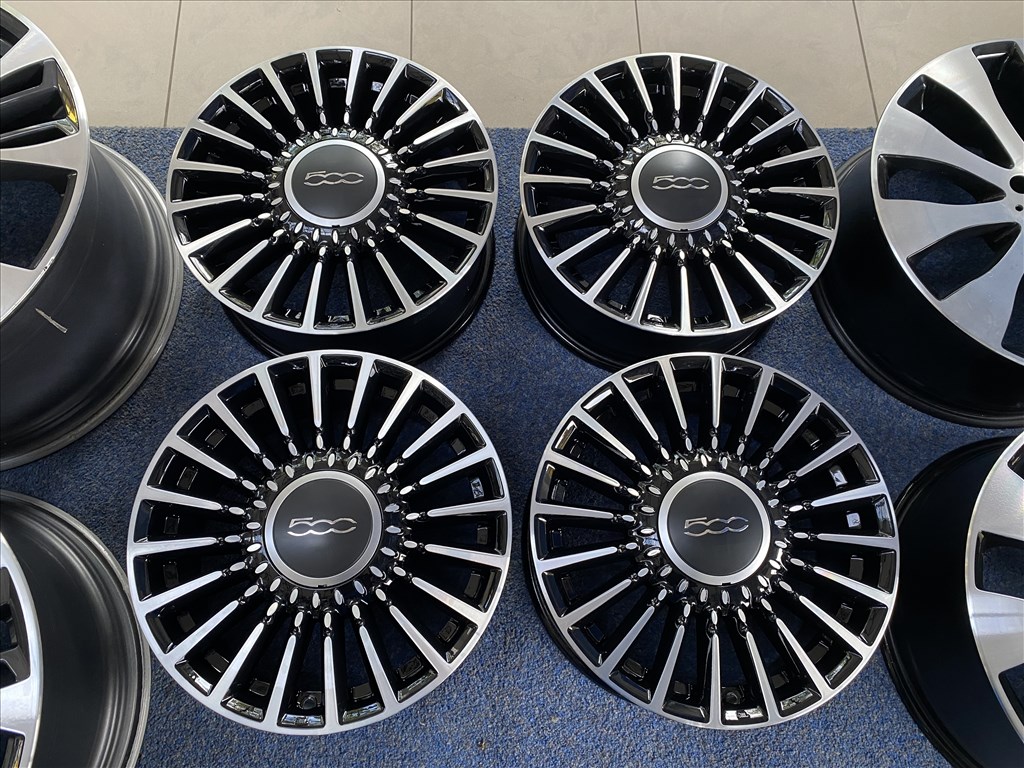 (3823) Fiat 16 gyári alufelni felni, 4x98, Fiat 500 3. kép