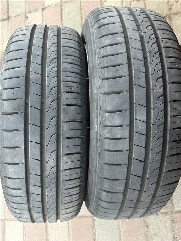  4x100 lyukosztású 14" használt BBS alufelni, rajta 175/60 újszerű Hankook nyári gumi gumi  7. kép