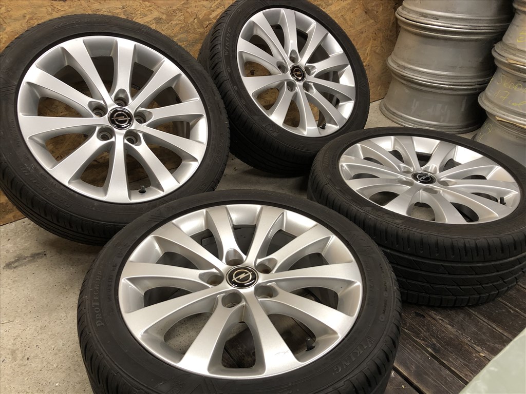 17 col Opel alufelni gyári 17 colos 5x110 nyári gumi 5. kép