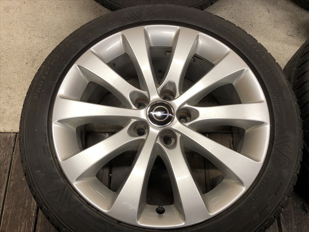 17 col Opel alufelni gyári 17 colos 5x110 nyári gumi 8. kép