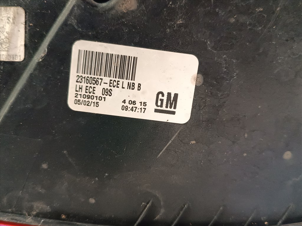 Opel Insignia A hátsó lámpák facelift 23160566 21090202 5. kép