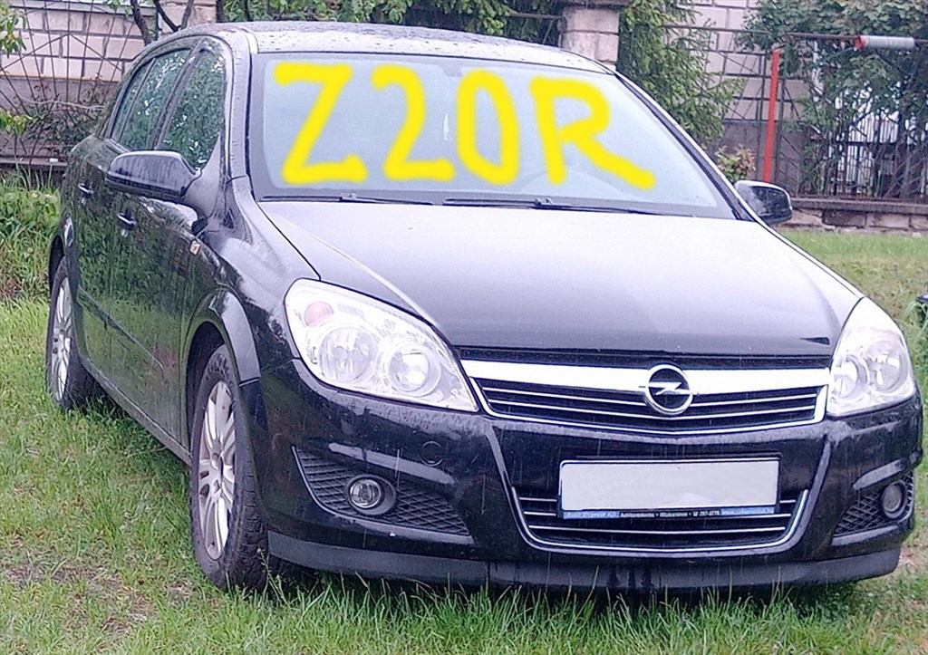 Opel Astra H ajtó jobb első. fekete 1. kép