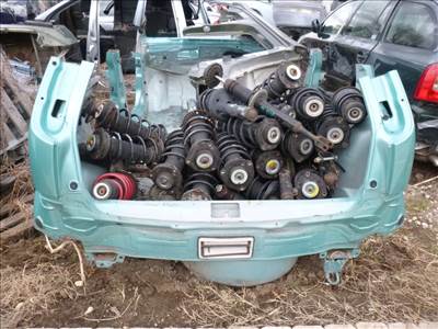 Opel Corsa C  hátfal