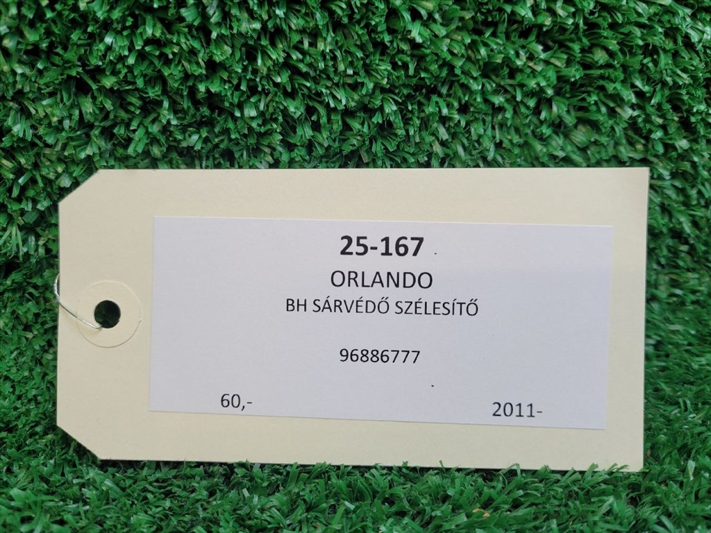 CHEVROLET ORLANDO Bal hátsó Sárvédő Szélesítő 96886777 4. kép