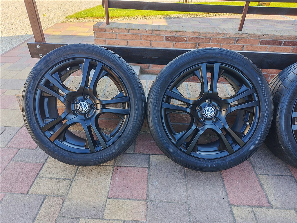 17" 5x100 VW, Audi, Seat, Skoda alufelni szett gumikkal! 3. kép