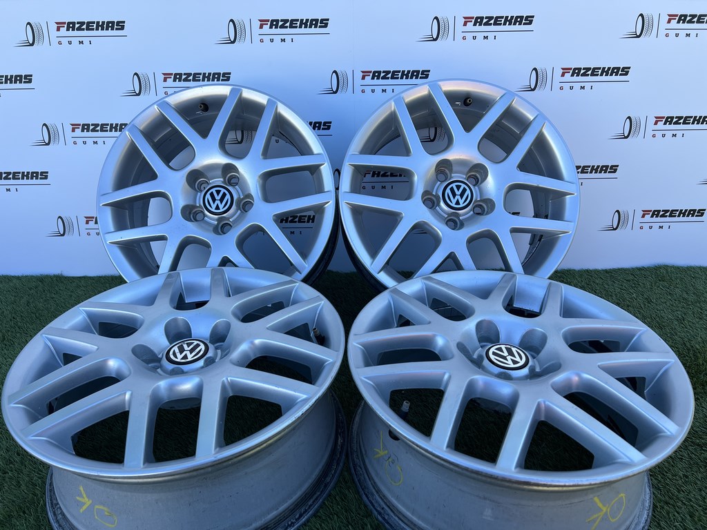 5x100 16" Volkswagen gyári alufelni 6,5Jx16h2 ET42 1. kép