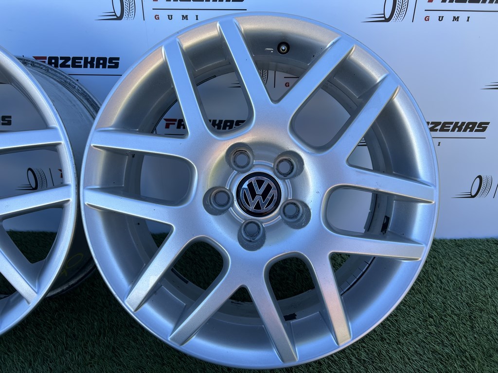 5x100 16" Volkswagen gyári alufelni 6,5Jx16h2 ET42 6. kép